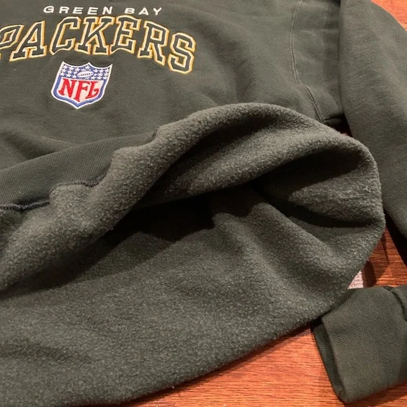 Vintage Green Bay Packers Embroidered Crew Neck Size Large Men’s Women’s - Picture 7 of 8